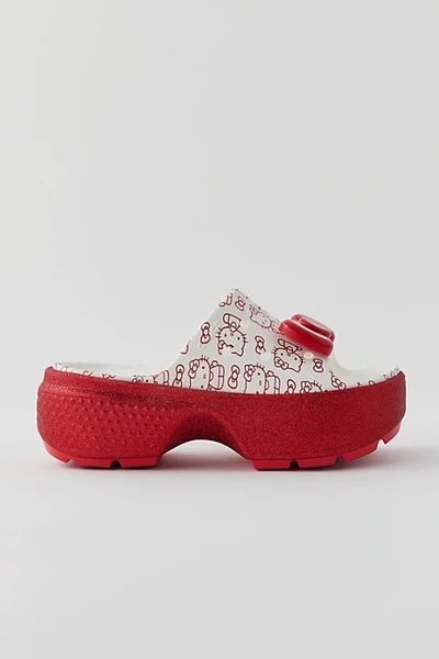 Shop Crocs Hello Kitty Stomp Slide In Red, Women's At Urban Outfitters