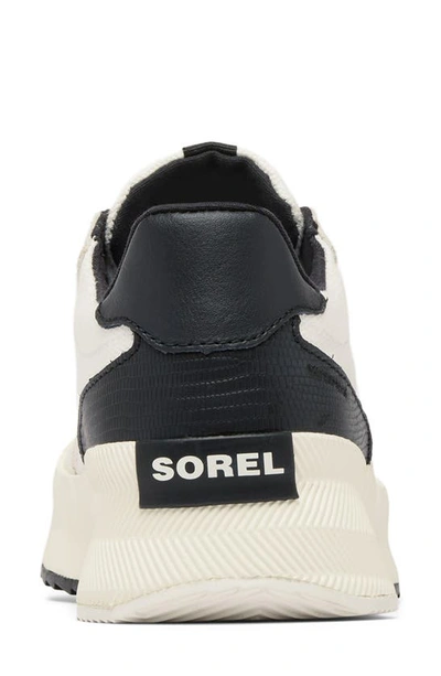 Shop Sorel Out 'n' About Iii City Waterproof Sneaker In Sea Salt/ Black