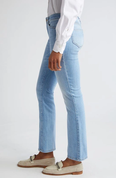 Shop Eleventy Flare Jeans In Baby Blue