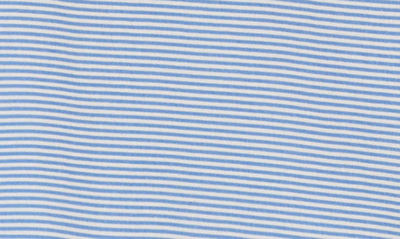 Shop Lauren Ralph Lauren Sleeveless Cotton Nightgown In Blue Stripe