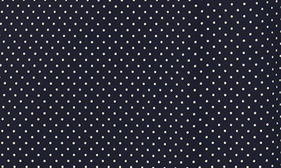 Shop Lauren Ralph Lauren Sleeveless Cotton Nightgown In Navy Dot