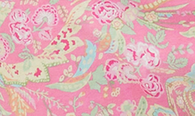 Shop Lauren Ralph Lauren Cotton Blend Pajamas In Pink Paisley
