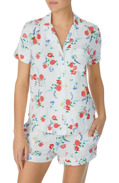 Shop Kate Spade Floral Short Pajamas In Tulipbqt