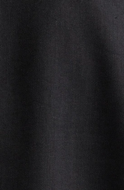 Shop Veronica Beard Kiernan Linen Blend Dickey Jacket In Black