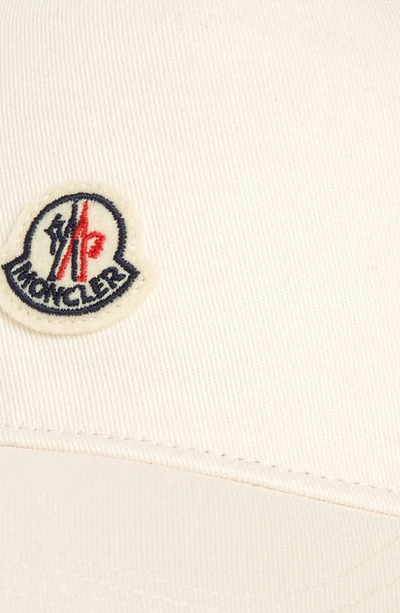 Shop Moncler Archivo Dna Adjustable Baseball Cap In Powder