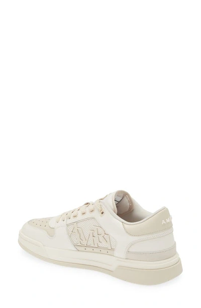 Shop Amiri Classic Logo Low Top Sneaker In Alabaster