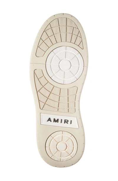 Shop Amiri Classic Logo Low Top Sneaker In Alabaster