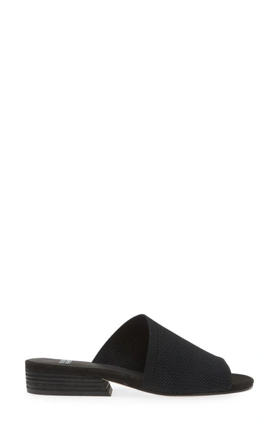 Eileen Fisher Noko Womens Block Heel Knit Slide In Black