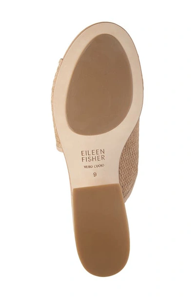 Shop Eileen Fisher Noko Slide Sandal In Natural