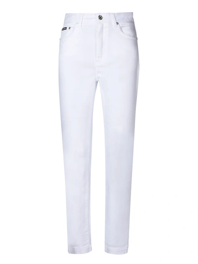 Shop Dolce & Gabbana Jeans In White
