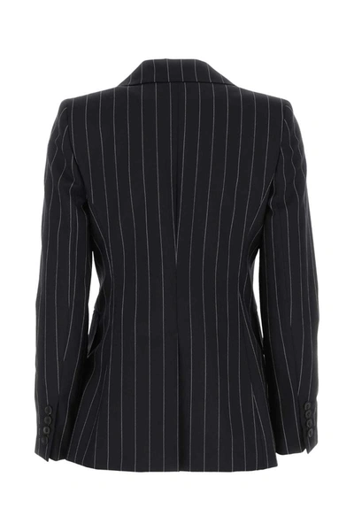 Shop Max Mara Jackets And Vests In Stripped