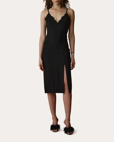 Shop Filiarmi Women's Alicia Midi Dress In Black