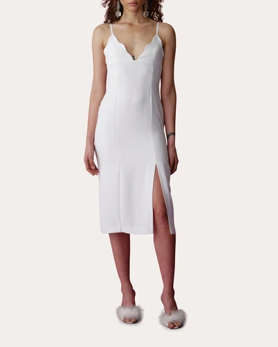 Shop Filiarmi Women's Alicia Midi Dress In White