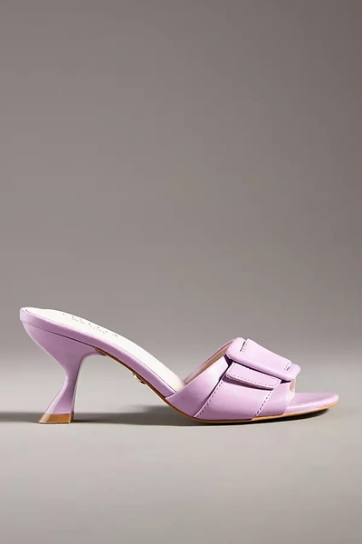 Shop Cecelia New York Mindy Heels In Purple