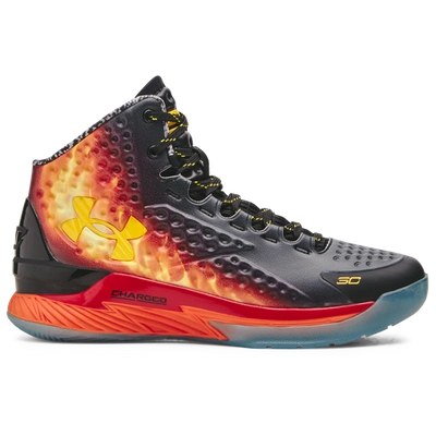 Shop Under Armour Boys  Curry 1 In Black/yellow