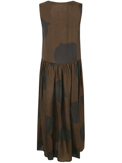 Shop Uma Wang Ardal Dress In Brown