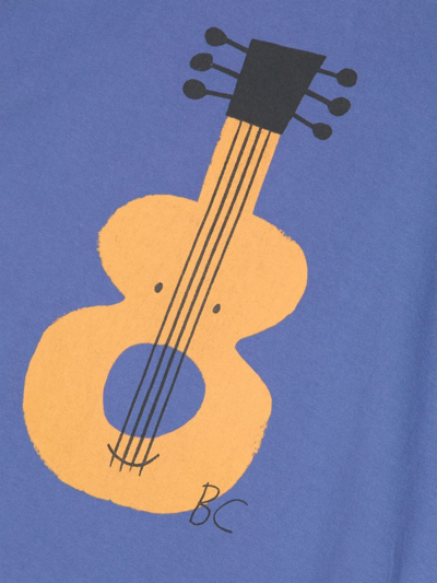 Shop Bobo Choses Acoustic T-shirt T-shirt In Blue