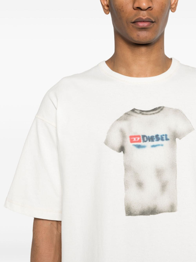 Shop Diesel Boxt T In White