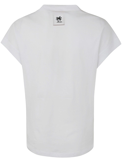 Shop N°21 Jersey T-shirt In White