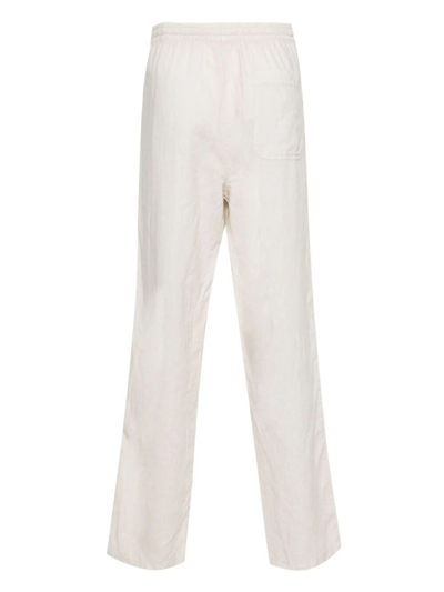 Shop Aspesi Ventura Trousers In White