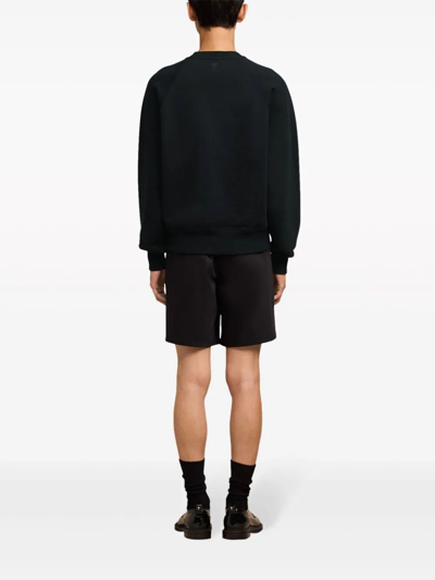 Shop Ami Alexandre Mattiussi Sweatshirt Ami Am In Black