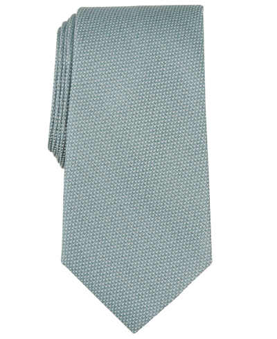 Shop Michael Kors Men's Emerald Textured Tie In Green