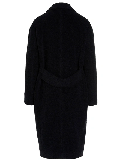 Maurizio Miri Double-breasted Maxi Coat With Button Closure