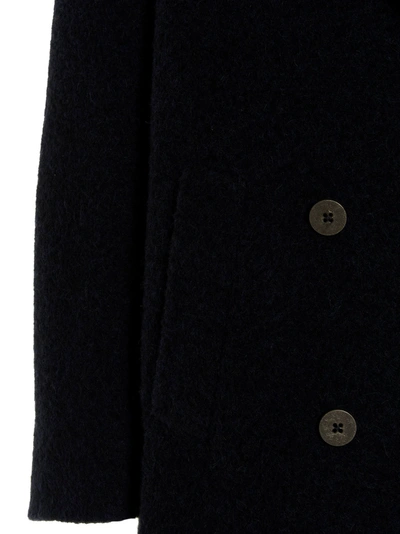 Maurizio Miri Double-breasted Maxi Coat With Button Closure
