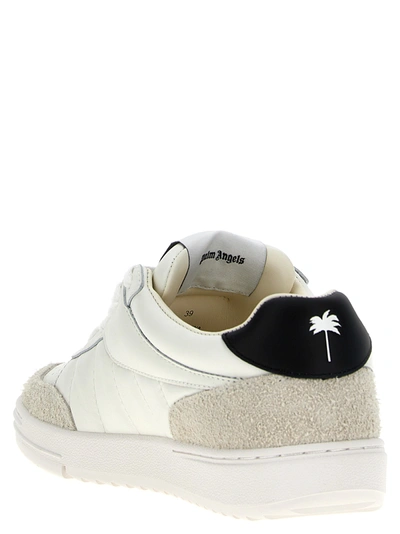 Shop Palm Angels Palm Beach University Sneakers White/black
