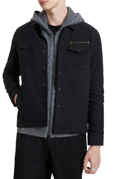 Shop John Varvatos Callum Jacket In Black