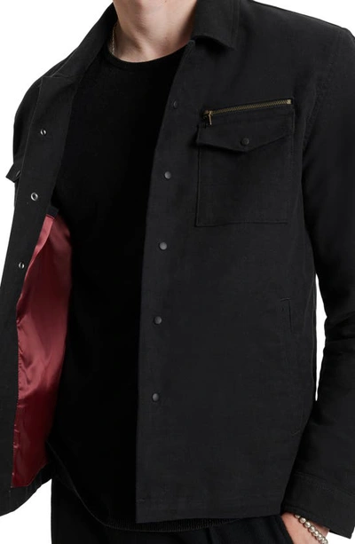 Shop John Varvatos Callum Jacket In Black