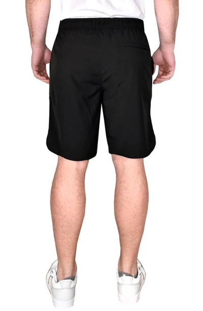 Shop Vintage 1946 Performance Windjammer Drawstring Shorts In Black