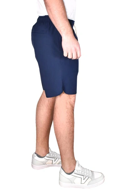 Shop Vintage 1946 Performance Windjammer Drawstring Shorts In Navy