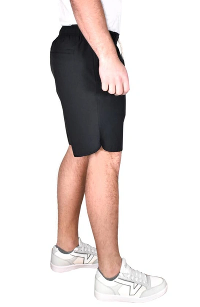 Vintage 1946 Performance Windjammer Drawstring Shorts In Charcoal