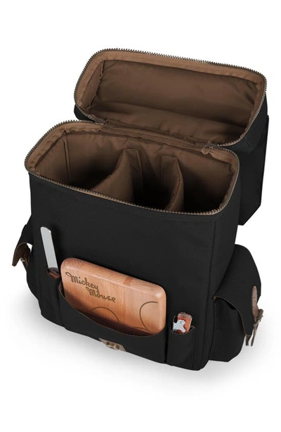Legacy A Picnic Time Brand Legacy Disney Wine & Cheese Tote In Black