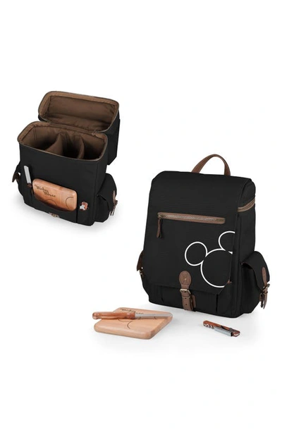 Legacy A Picnic Time Brand Legacy Disney Wine & Cheese Tote In Black