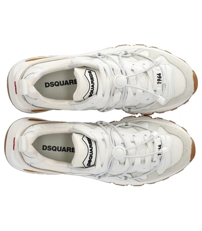 Shop Dsquared2 Runds2 White Sneaker