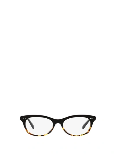Shop Oliver Peoples Eyeglasses In Black / Dtbk Gradient
