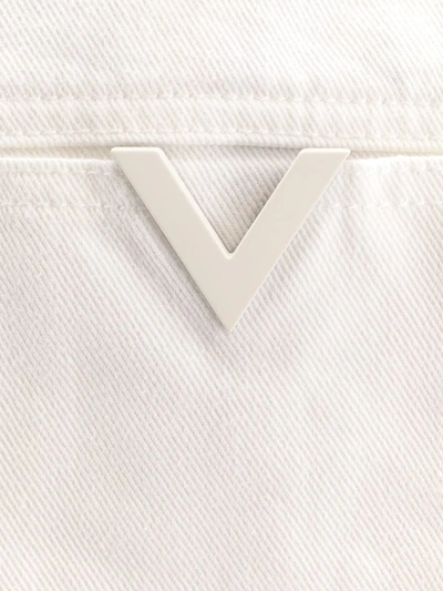 Shop Valentino Jacket In White