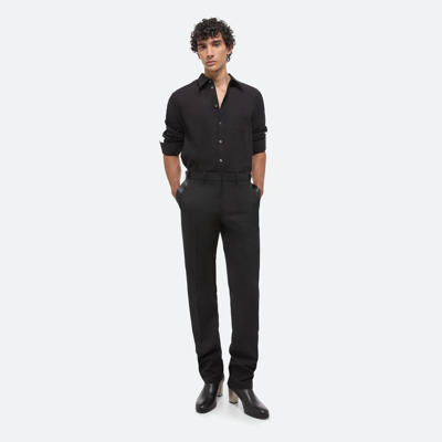 Shop Helmut Lang Classic Poplin Shirt In Black