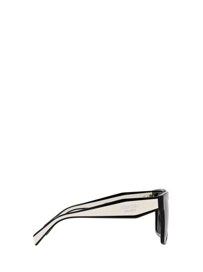 Shop Prada Pr 24zs Black Sunglasses