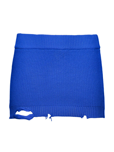 Shop Ser.o.ya Women's Alora Mini-skirt In Royal Blue