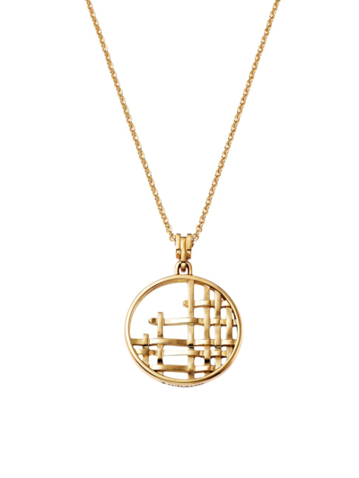 Shop Futura Women's Contemporary Yuna 18k Yellow Gold Pendant Necklace
