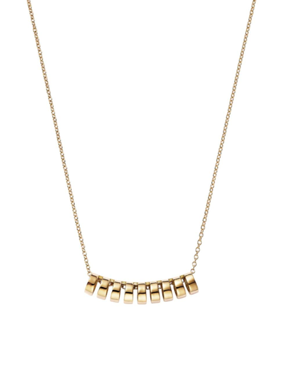 Shop Futura Women's Contemporary Porto 18k Yellow Gold Pendant Necklace