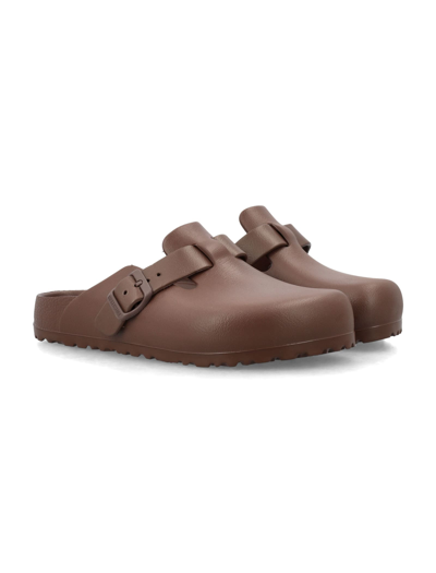 Shop Birkenstock Boston Eva In Roast Brown