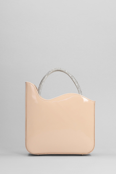 Shop Le Silla Ivy Shoulder Bag In Powder Patent Leather