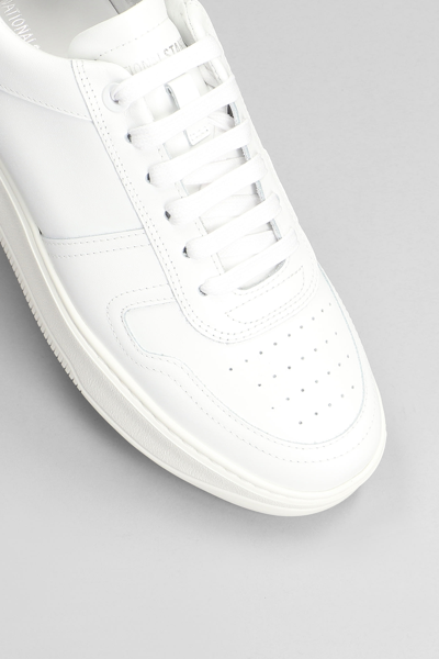 Shop National Standard Edition 11 Low Sneakers In White Leather