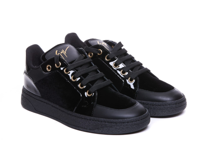 Shop Giuseppe Zanotti Veronica Sneakers In Black