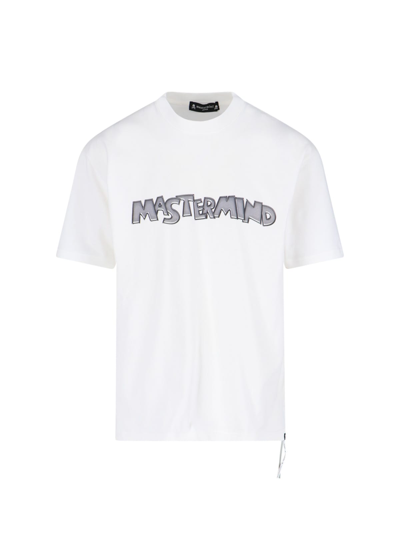 Shop Mastermind Japan T-shirt In White