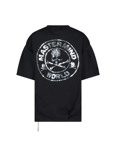 Shop Mastermind Japan T-shirt In Black